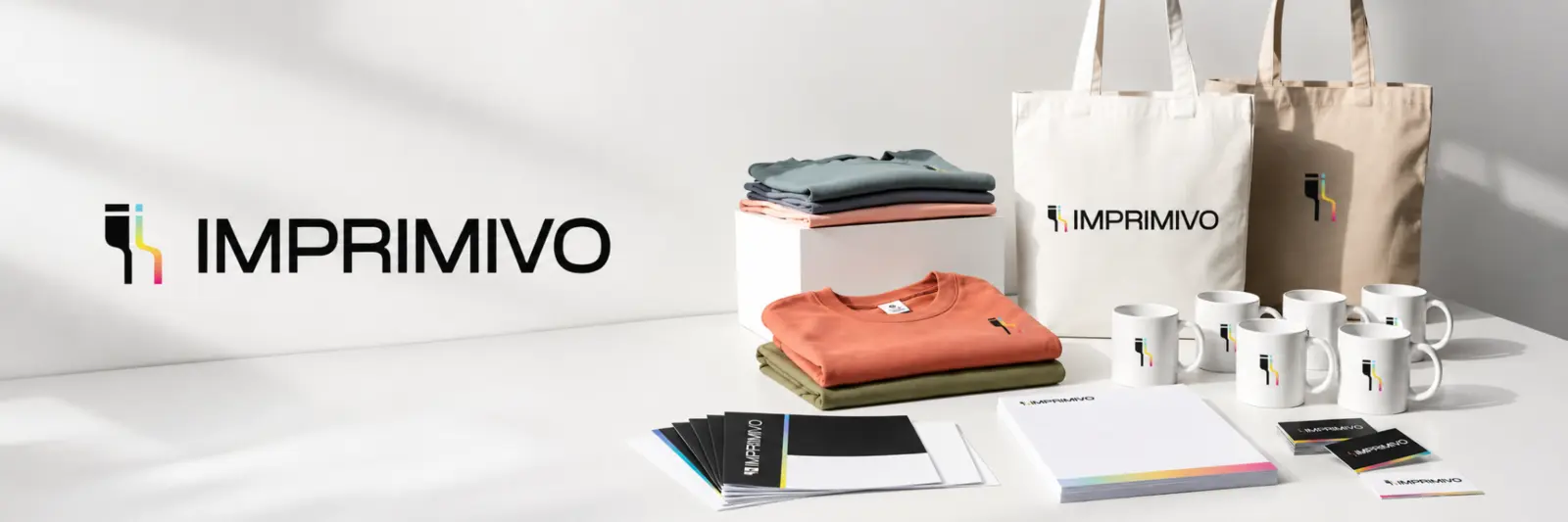 Imprimivo branded printing and merchandise presentation